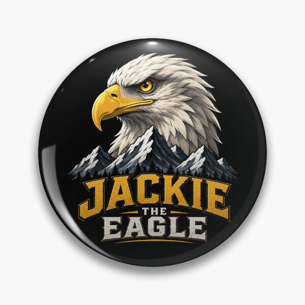 Item preview, Jackie The Big Bear Eagle designed and sold by TheEndDesign.