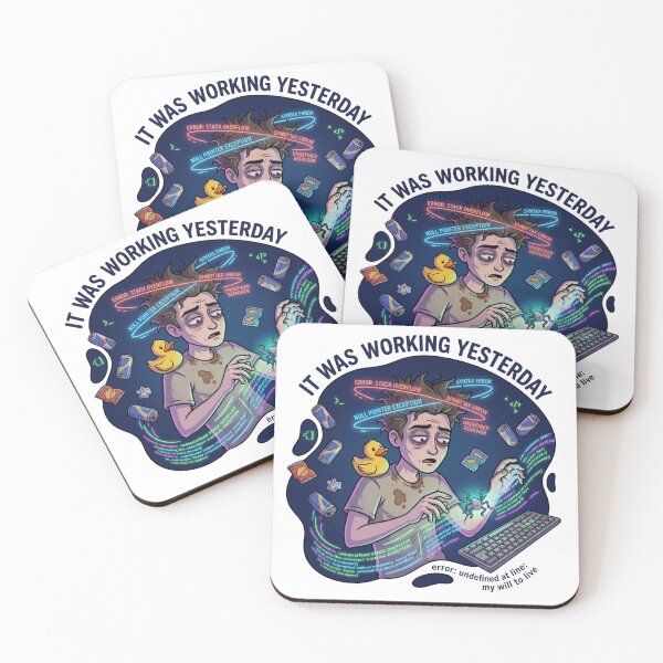 Item preview, Programmer Debugging 3AM Funny Coding Humor designed and sold by LunaMarkos.