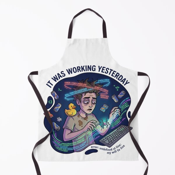 Item preview, Programmer Debugging 3AM Funny Coding Humor designed and sold by LunaMarkos.