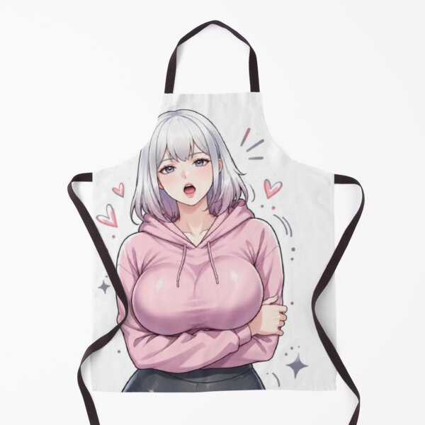 Item preview, Cute Anime Girl Sticker – Soft Aesthetic Hoodie Waifu, Kawaii Manga Style, Pastel Anime Art designed and sold by MeowLoka ⭐⭐⭐⭐.