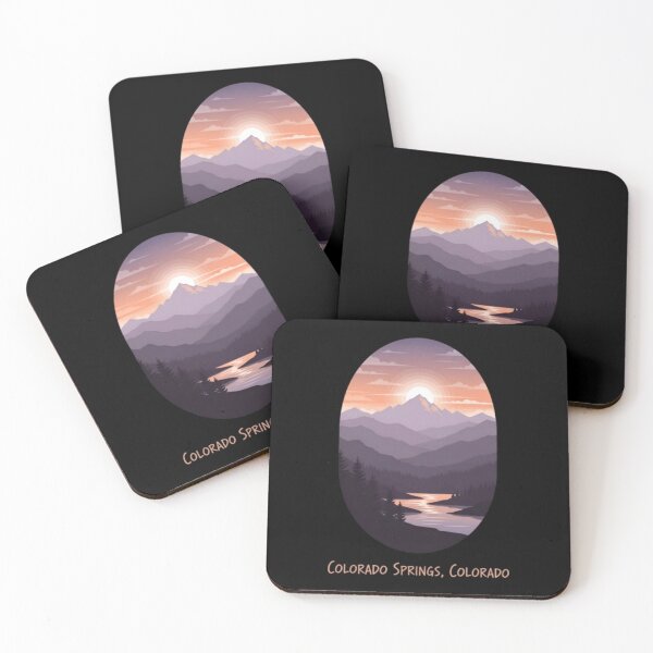 Item preview, Mountain Landscape Sunset Reflection Colorado Springs Colorado designed and sold by benjaminnoblej.