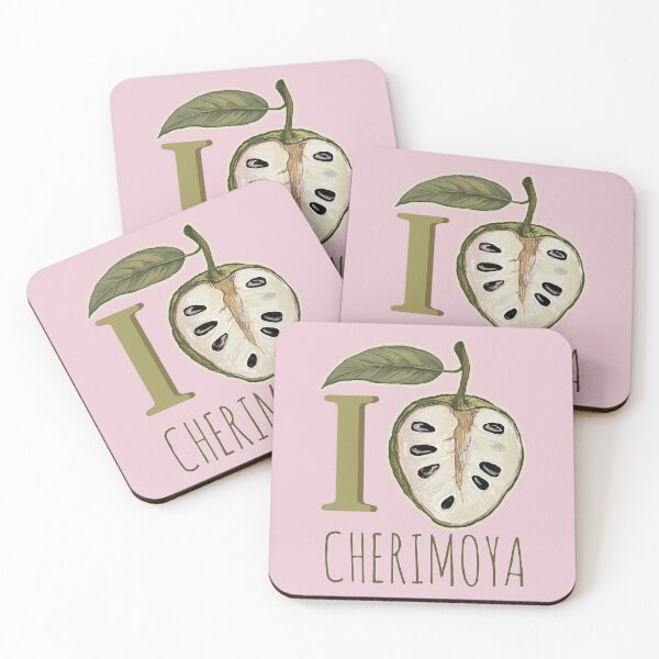 Item preview, I Love Cherimoya | Custard Apple Exotic Tropical Fruit Lover Gift designed and sold by AgnieshkaSiwek.