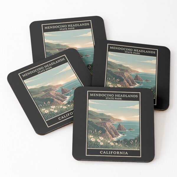 Item preview, Mendocino Headlands State Park California Coastal Scene designed and sold by benjaminnoblej.