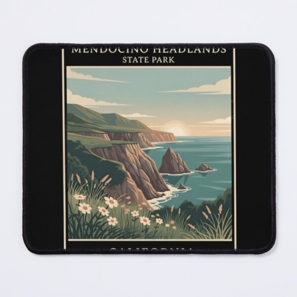 Item preview, Mendocino Headlands State Park California Coastal Scene designed and sold by benjaminnoblej.