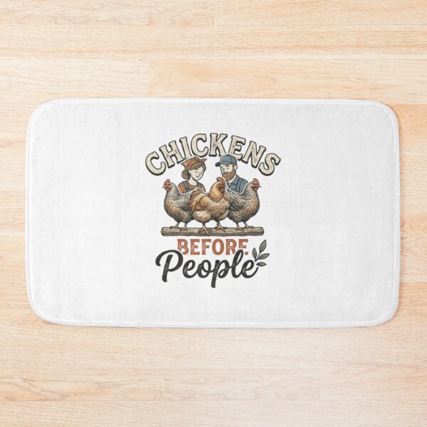 Item preview, Chickens Before People Funny Backyard Chicken Keeper designed and sold by Bennie Singh.