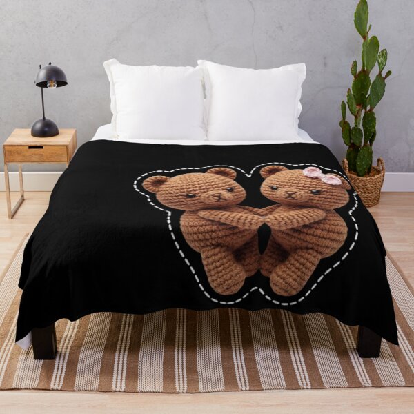 Item preview, Knitted Double Headed Teddy Heaven Logo designed and sold by MASONa03.
