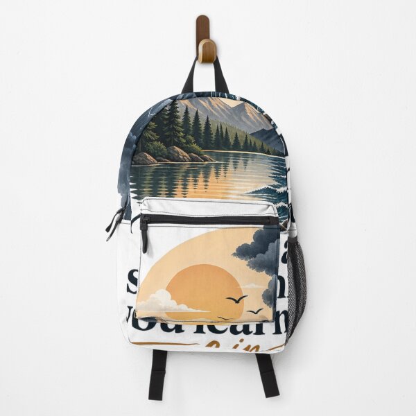 Item preview, Inspirational Life Quote – There Are Some Things You Learn Best in Calm and Some in Storm, Nature Motivation Design designed and sold by MimiSabu.