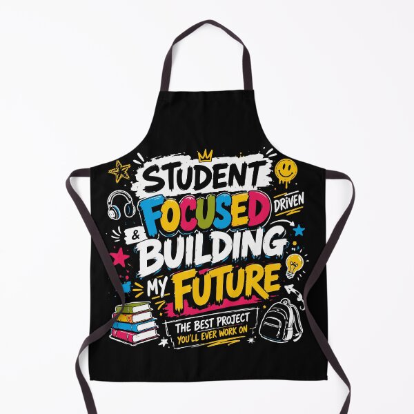 Item preview, Focused and Building My Future Motivational Student Design designed and sold by Sunday.Supply.