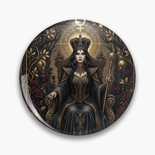 Item preview, The Empress Tarot Card in Gold designed and sold by JenniferMoren.