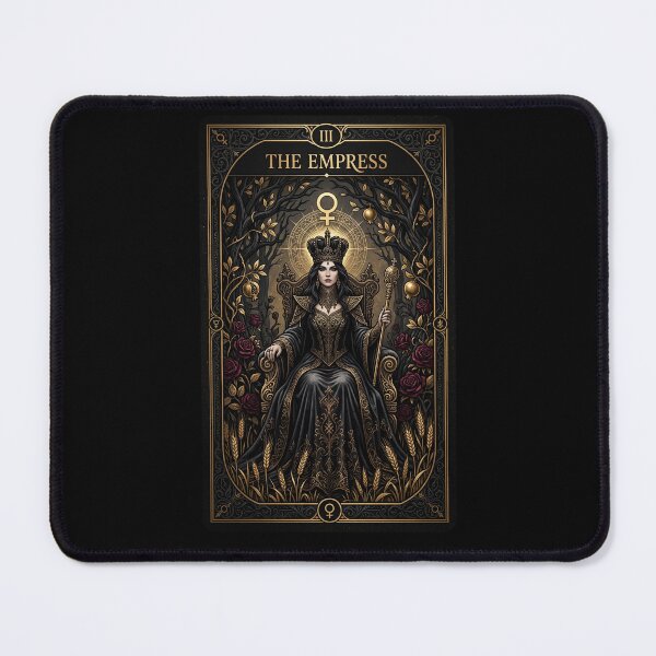 Item preview, The Empress Tarot Card in Gold designed and sold by JenniferMoren.