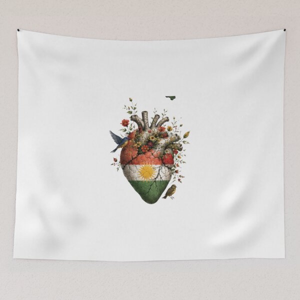 Item preview, Kurdish Heart of Freedom and Hope designed and sold by DailyDoodlesBySumbul.