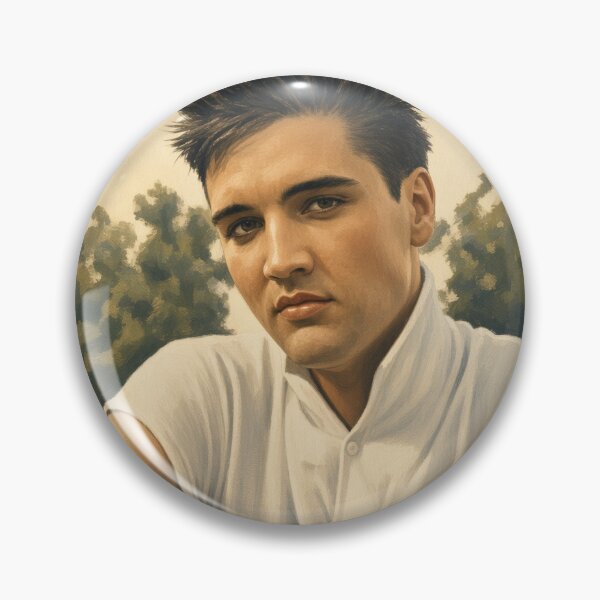 Item preview, ​Elvis Presley Vintage Portrait Poster The King of Rock n Roll designed and sold by ElvisVintagePosters.
