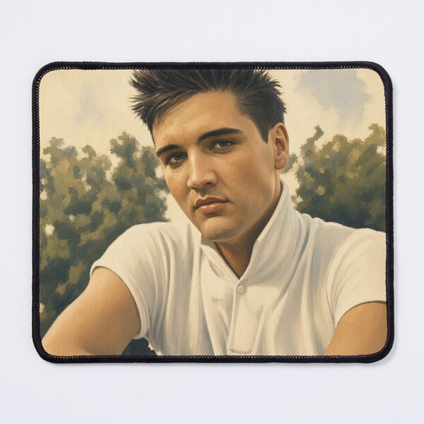 Item preview, Elvis Presley Vintage Portrait Poster The King of Rock n Roll designed and sold by ElvisVintagePosters.