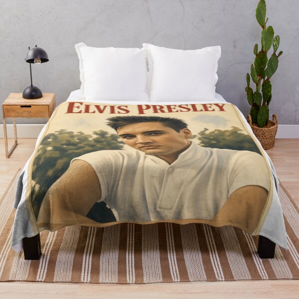 Item preview, Elvis Presley Vintage Portrait Poster The King of Rock n Roll designed and sold by ElvisVintagePosters.
