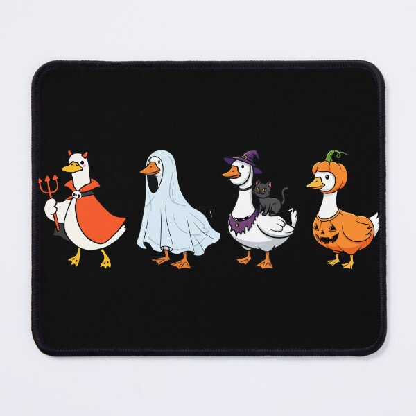 Item preview, Halloween Duck Shirt, Cute Goose Halloween T-Shirt, Spooky Duck Costume Tee, Funny Fall Graphic Shirt, Witch Ghost Pumpkin Duck Top designed and sold by CoffeeChaptersAndChaos.
