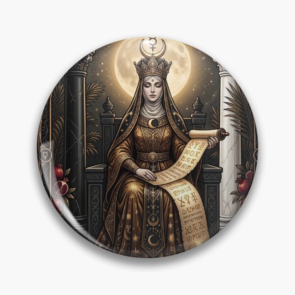 Item preview, The High Priestess Tarot in Gold designed and sold by JenniferMoren.