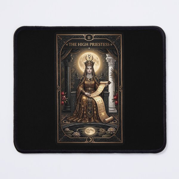 Item preview, The High Priestess Tarot in Gold designed and sold by JenniferMoren.