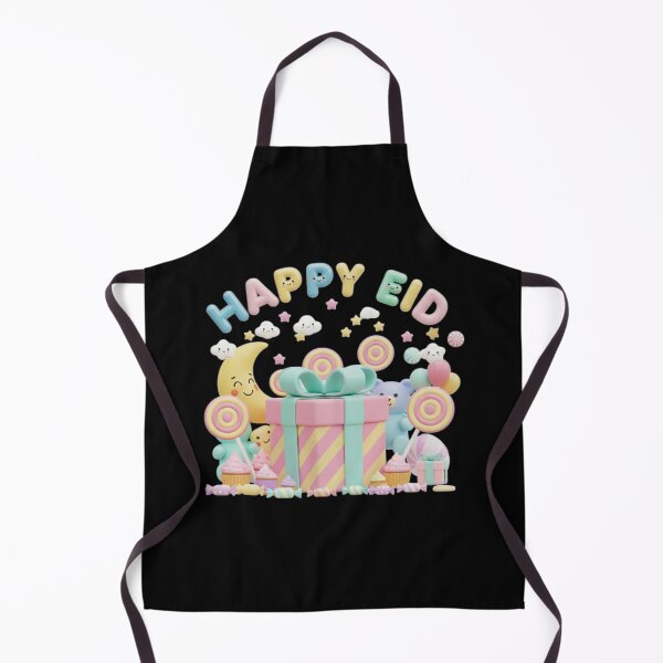 Item preview, Cute 3D "Happy Eid" Pastel Gift & Sweets Party (V.2) designed and sold by D-Islamic.