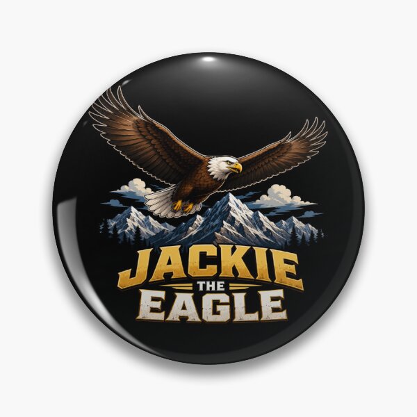 Item preview, Jackie The Big Bear Eagle designed and sold by TheEndDesign.