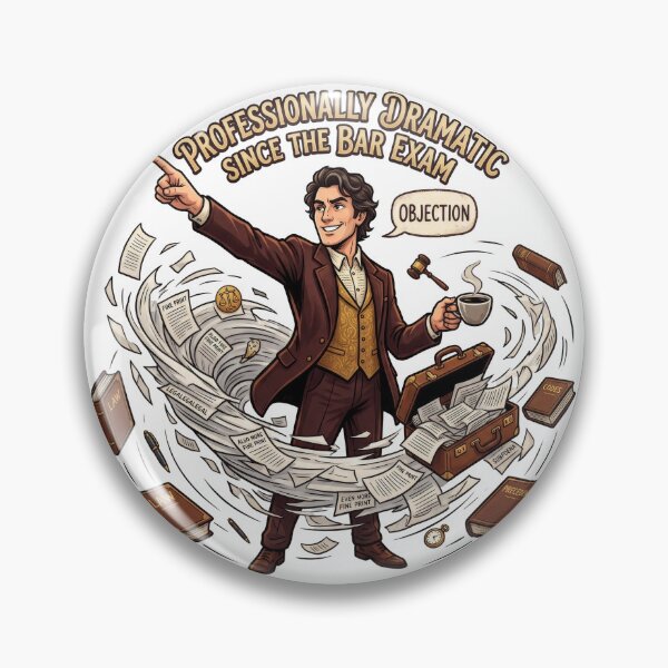 Item preview, Lawyer Objection Professionally Dramatic Funny Legal Humor designed and sold by LunaMarkos.