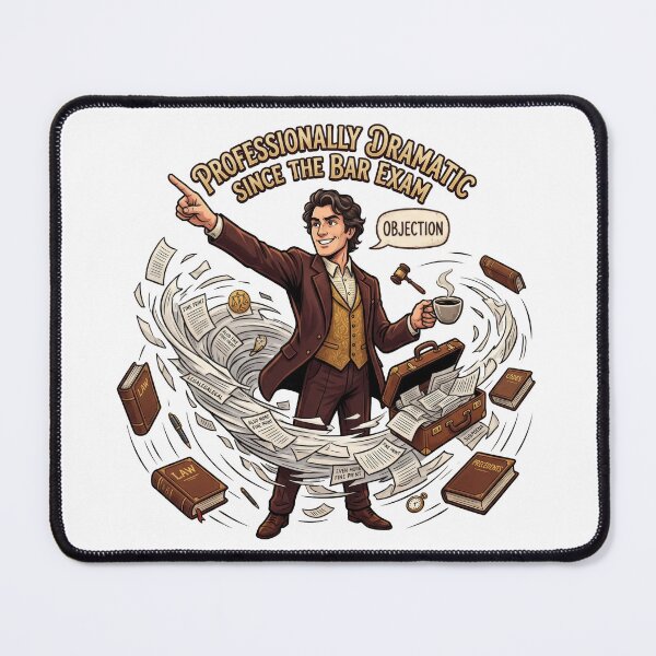 Item preview, Lawyer Objection Professionally Dramatic Funny Legal Humor designed and sold by LunaMarkos.