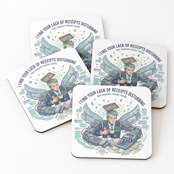 Item preview, Accountant Number Crunching Machine Funny Tax Humor designed and sold by LunaMarkos.