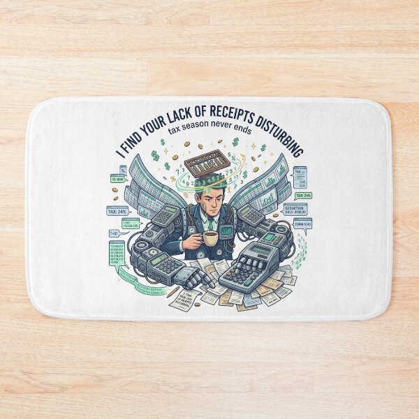 Item preview, Accountant Number Crunching Machine Funny Tax Humor designed and sold by LunaMarkos.