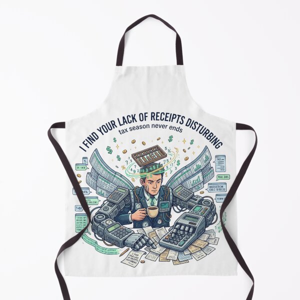 Item preview, Accountant Number Crunching Machine Funny Tax Humor designed and sold by LunaMarkos.