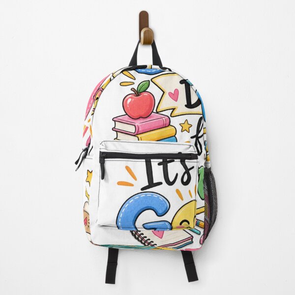 Item preview, It's a Good Day for Learning – Colorful Pixel School Design designed and sold by DijaMar.