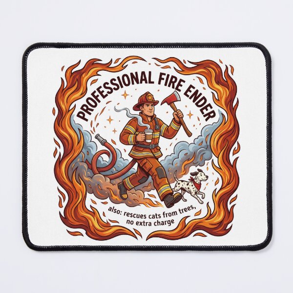 Item preview, Firefighter Professional Fire Ender Funny Firefighting Humor designed and sold by LunaMarkos.
