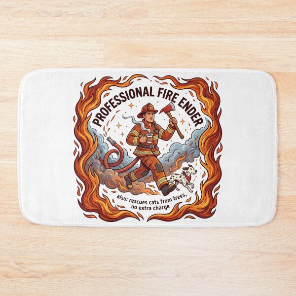 Item preview, Firefighter Professional Fire Ender Funny Firefighting Humor designed and sold by LunaMarkos.