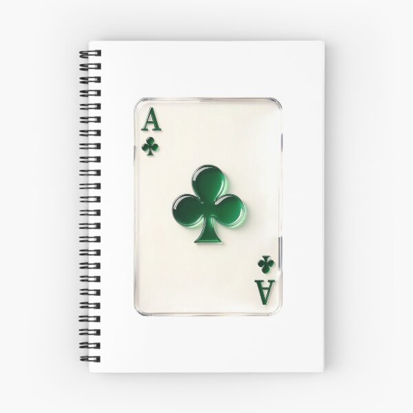 Item preview, Emerald Ace of Clubs Glass designed and sold by JenniferMoren.