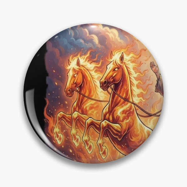 Item preview, Elijah Taken to Heaven with the Chariot of designed and sold by MASONa03.