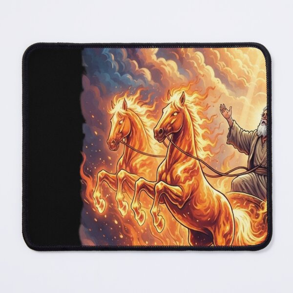 Item preview, Elijah Taken to Heaven with the Chariot of designed and sold by MASONa03.