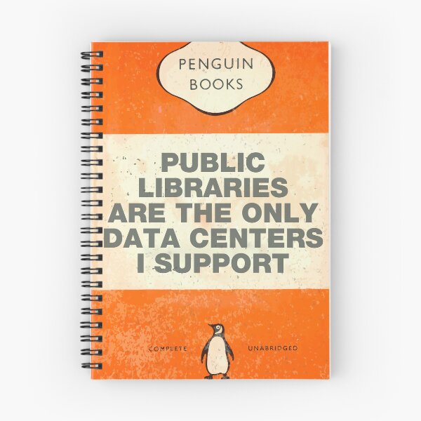 Item preview, public libraries are the only data centers i support designed and sold by remerasnerdas.