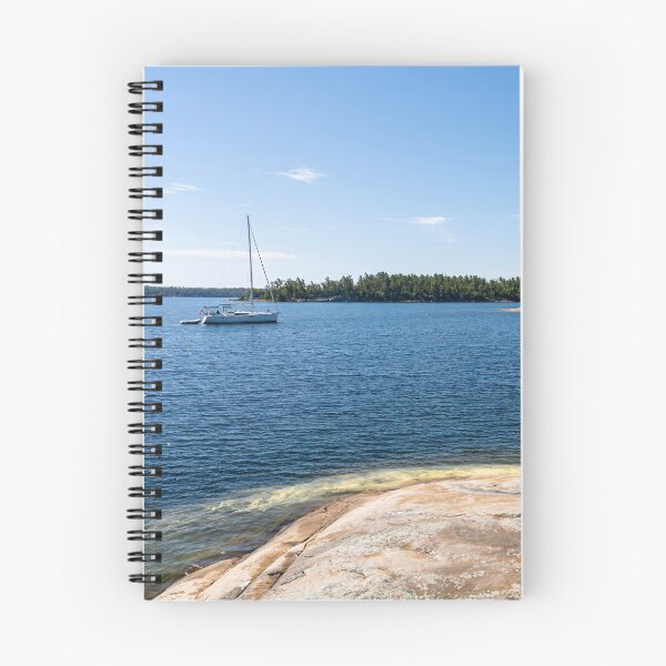 Item preview, Killbear Provincial Park, ON - Scenic View of Lake and Sailboat designed and sold by jrtwynam.