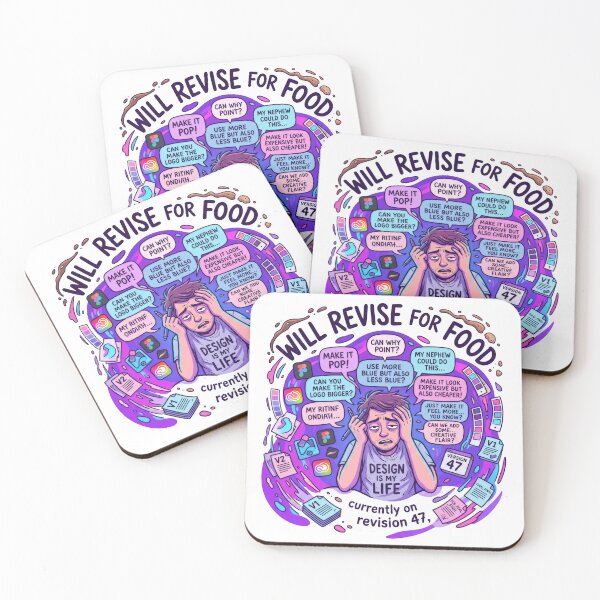 Item preview, Graphic Designer Client Feedback Survivor Funny Design Humor designed and sold by LunaMarkos.