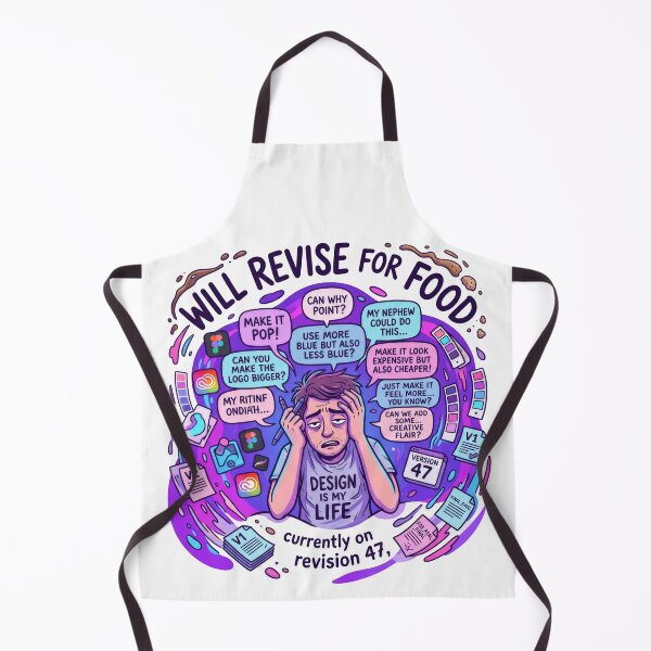 Item preview, Graphic Designer Client Feedback Survivor Funny Design Humor designed and sold by LunaMarkos.