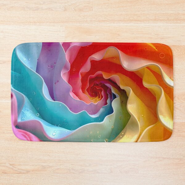 Item preview, Colorful Spiral of Pink Blue Yellow Waves designed and sold by Vicky Brago-Mitchell®.
