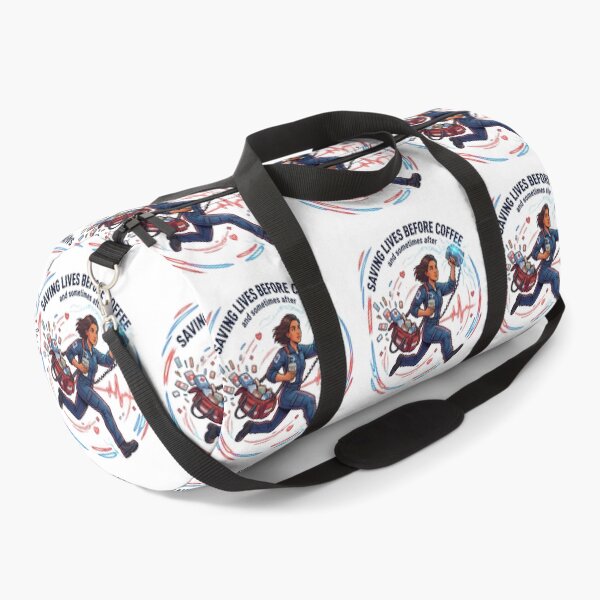 Item preview, Paramedic Saving Lives Before Coffee Funny EMS Humor designed and sold by LunaMarkos.