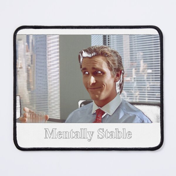 Item preview, Patrick Bateman American Psycho Funny Parody designed and sold by EvilGorilla.