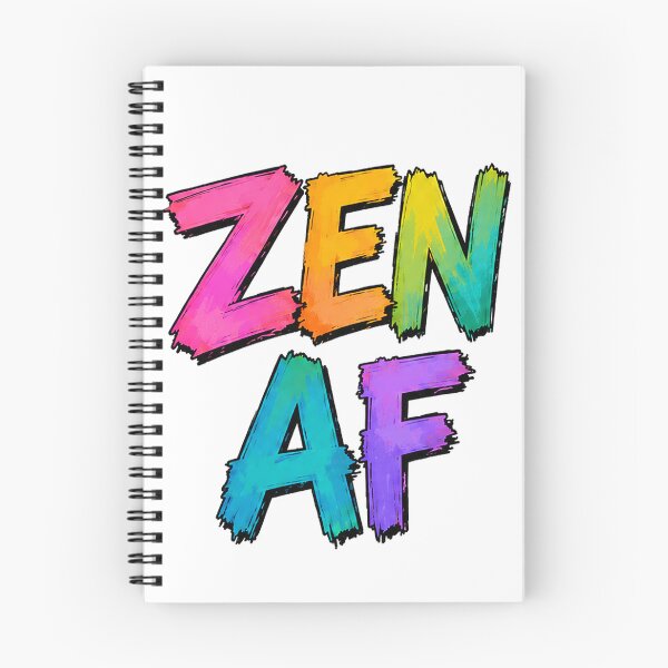 Item preview, Zen AF Typography  designed and sold by Silvered-Wings.