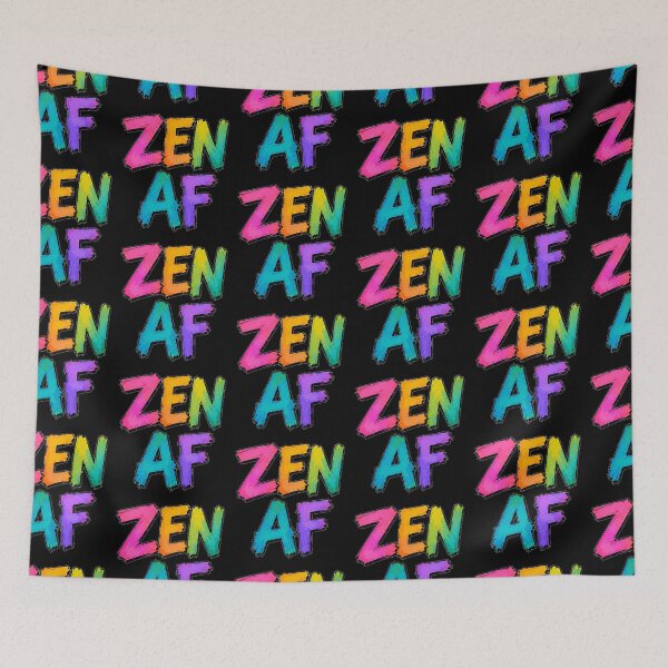 Item preview, Zen AF Typography  designed and sold by Silvered-Wings.