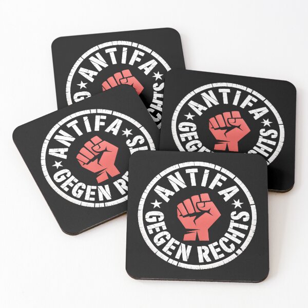 Item preview, Antifa gegen Rechts - Linke Antifa Merch designed and sold by LoFizzy.