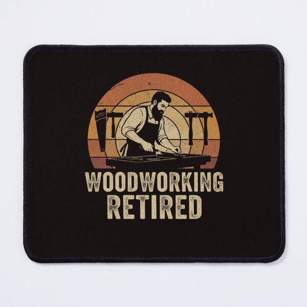 Item preview, Woodworking Retired Vintage Carpenter designed and sold by rawaart1.