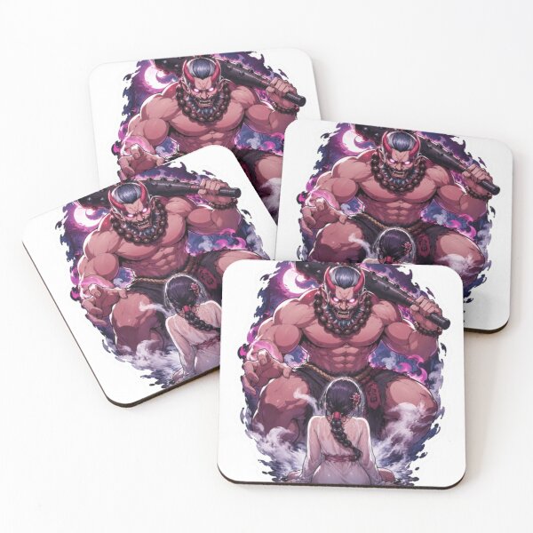 Artikelvorschau, Oni Demon Anime Sticker – Dark Fantasy Warrior, Japanese Mythology Monster, Epic Anime Art entworfen und verkauft von MeowLoka ⭐⭐⭐⭐.