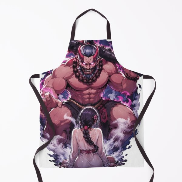 Item preview, Oni Demon Anime Sticker – Dark Fantasy Warrior, Japanese Mythology Monster, Epic Anime Art designed and sold by MeowLoka ⭐⭐⭐⭐.