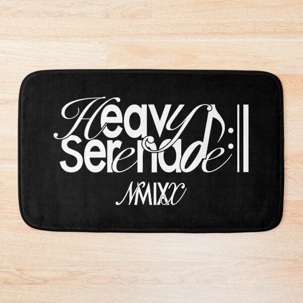 Item preview, NMIXX Heavy Serenade Logo White KPop designed and sold by FROGVOLT.