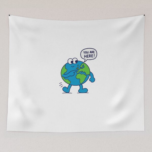Item preview, Cute quirky earth ( EU ) designed and sold by cutepid.