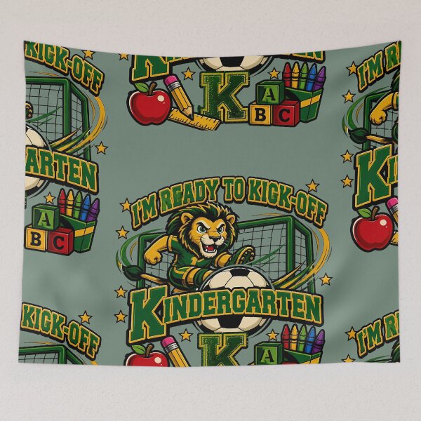 Item preview, I’m Ready to Kick-Off Kindergarten Soccer Back to School Shir designed and sold by VectorJoy.
